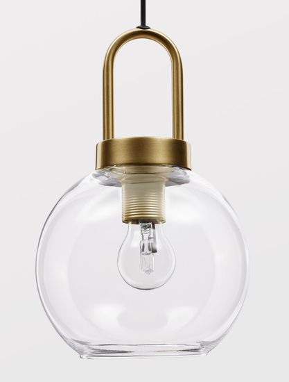 Nova Luce IRVINE Pendelleuchte E27 Gold 230x20cm dimmbar 9241170