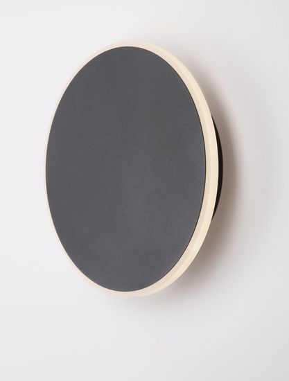 Nova Luce NEVO LED Wandleuchte Schwarz 12W Warmweiss 20x3,9x20cm 9248159