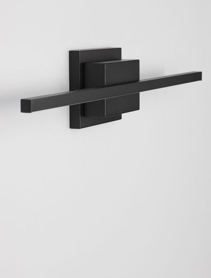 Nova Luce AZURE LED Wandleuchte Schwarz 12,5W Warmweiss 60,5x6,9x11,8cm 9267018