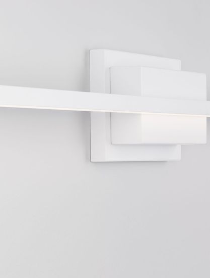 Nova Luce AZURE LED Wandleuchte Weiß 28,5W Warmweiss 120,5x6,9x11,8cm 9267023