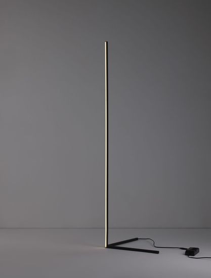 Nova Luce V-LINE LED Stehlampe Schwarz 18W Warmweiss 58,5x39,8x140,5cm dimmbar 9267108