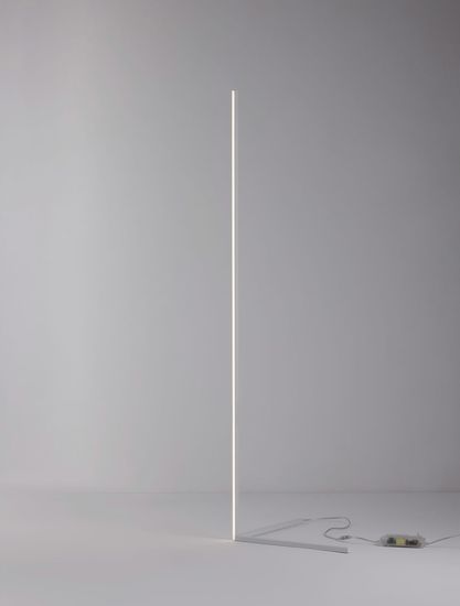 Nova Luce V-LINE LED Stehlampe Weiß 18W Warmweiss 58,5x39,8x140,5cm dimmbar 9267109