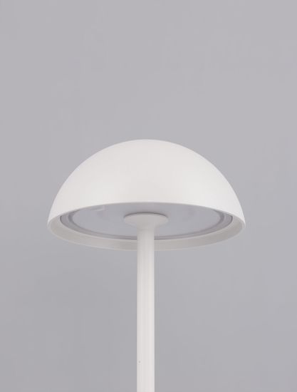 Nova Luce ROSE LED Tischleuchte Weiß 1W IP54 Warmweiss 11,8x11,8x32cm 9281380