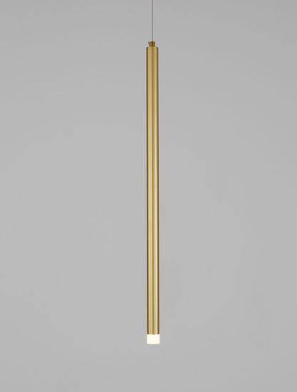 Nova Luce TRIMLE LED Pendelleuchte Gold 3W Warmweiss 150x2,5cm 9287918