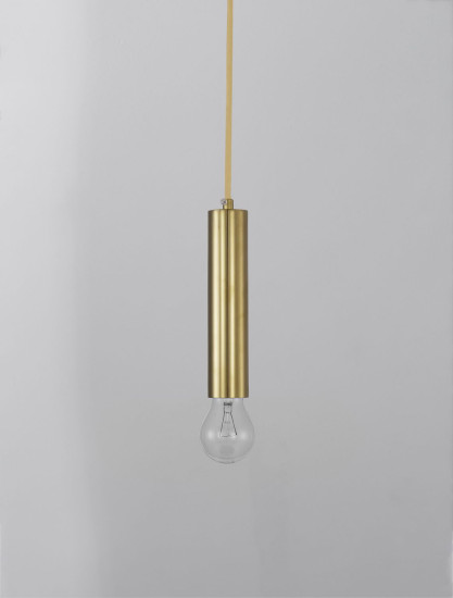 Nova Luce NORWAY Pendelleuchte E27 Gold 180x4,5cm dimmbar 9287946