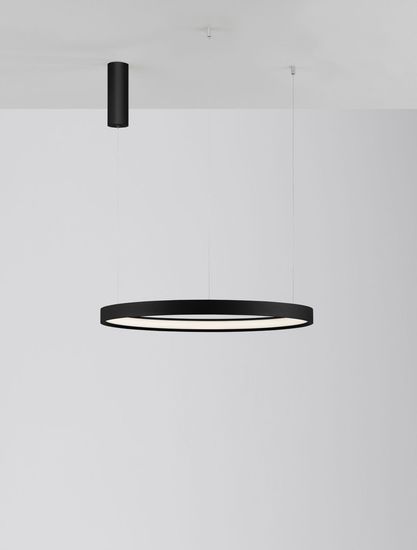 Nova Luce PERRINE LED Pendelleuchte Schwarz 40W Warmweiss 150x60cm dimmbar 9345616