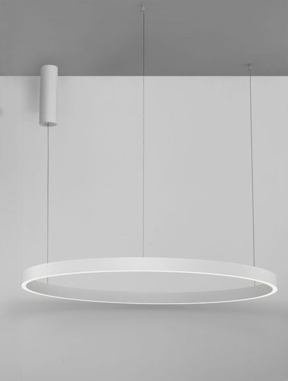 Nova Luce ELOWEN LED Pendelleuchte Weiß 106W Warmweiss 200x98cm dimmbar 9345667