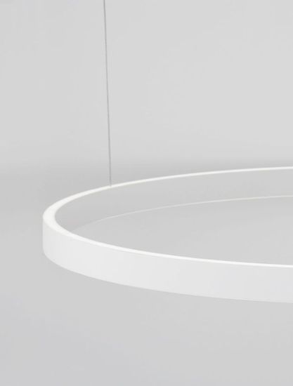 Nova Luce ELOWEN LED Pendelleuchte Weiß 106W Warmweiss 200x98cm dimmbar 9345667