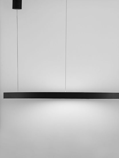 Nova Luce ELOWEN LED Pendelleuchte Schwarz 106W Warmweiss 200x98cm dimmbar 9345668