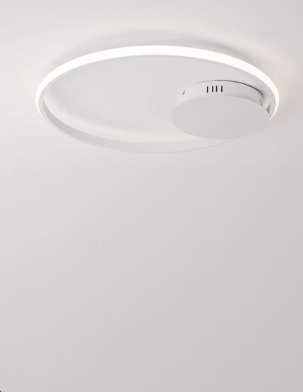 Nova Luce FULINE LED Deckenleuchte Weiß 32W Warmweiss 5x50cm dimmbar 9348072