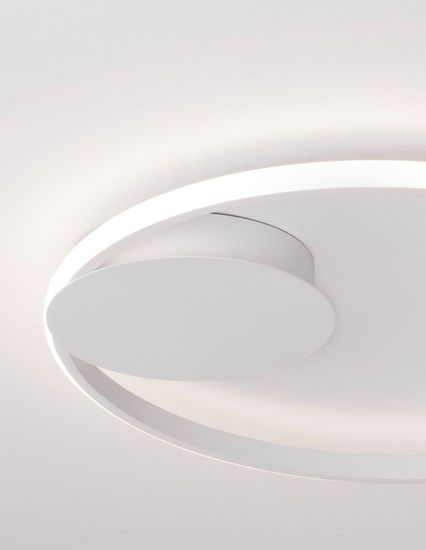 Nova Luce FULINE LED Deckenleuchte Weiß 32W Warmweiss 5x50cm dimmbar 9348072