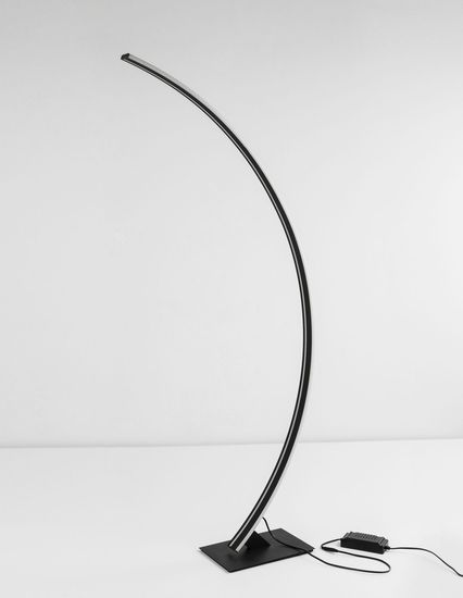 Nova Luce PREMIUM LED Stehlampe Schwarz 40W Warmweiss 20x56x150cm dimmbar 9348092