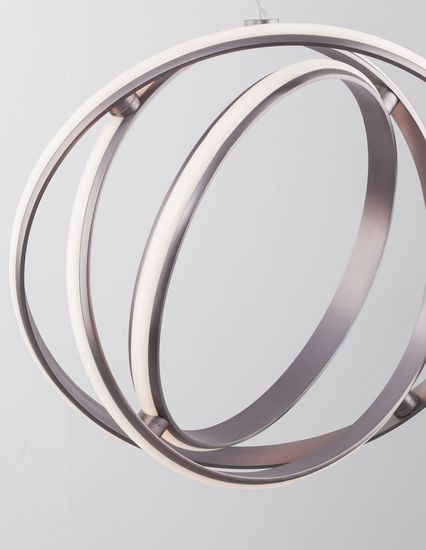 Nova Luce PERTONE LED Pendelleuchte Schwarz 53W Warmweiss 150x50cm dimmbar 9365012