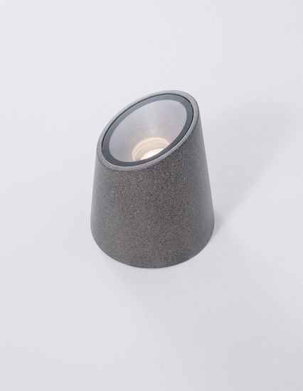 Nova Luce FOX Sockelleuchte GU10 Grau 7W IP65 14x14x16cm dimmbar 9470581