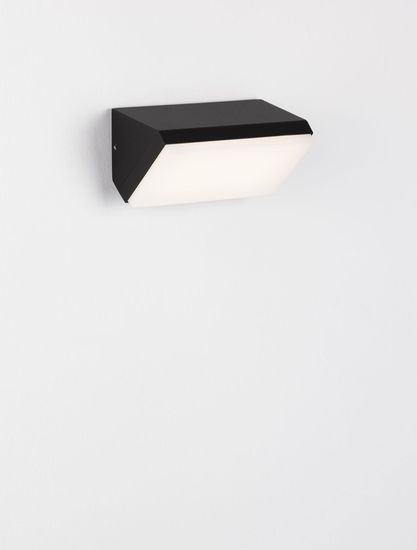 Nova Luce ZENON LED Wandleuchte Anthrazit 10W IP65 Warmweiss 18x7,5x9cm 9492610