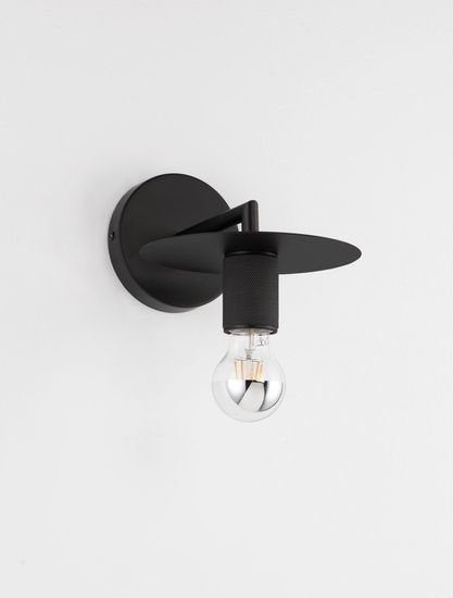 Nova Luce ROYAL Wandleuchte E27 Schwarz 12x21x15,5cm dimmbar 9501232