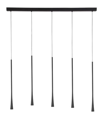 Nova Luce GOCCIO LED Pendelleuchte Gold 38W Warmweiss 110x4,5x160cm 9504001