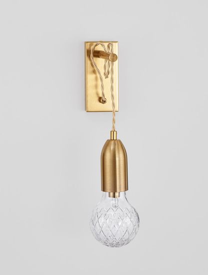 Nova Luce VEDA Wandleuchte G9 Messing 9,5x20x39cm dimmbar 9536411