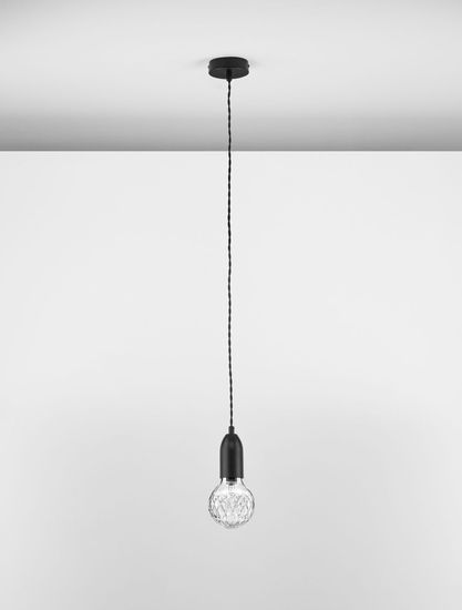 Nova Luce VEDA Pendelleuchte G9 Schwarz 120x9,5cm dimmbar 9536417