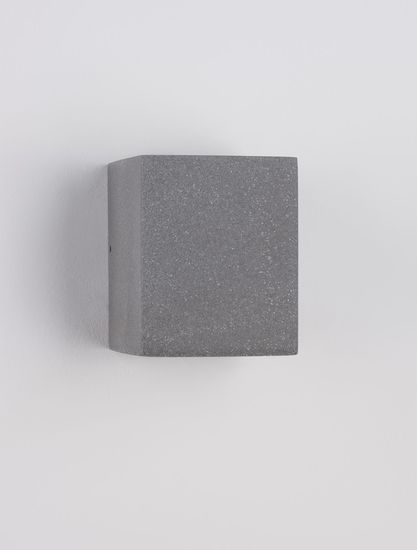 Nova Luce EMILE LED Wandleuchte Grau 5W IP65 9x9,7x11,2cm 9540209