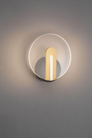 Nova Luce GENTI LED Wandleuchte Schwarz 8W Warmweiss 20x11,5x11cm 9545401