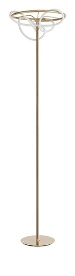 Nova Luce TIRIAC LED Stehlampe Gold 31W Warmweiss 160x40cm 9548106