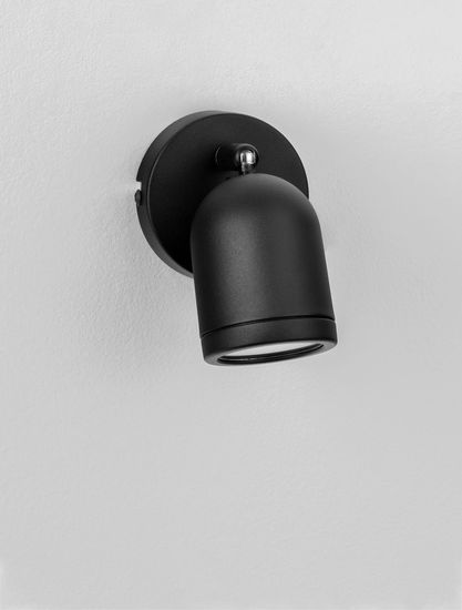 Nova Luce ORSON Deckenleuchte GU10 Schwarz 6,1x9,7x7,2cm dimmbar 9555813