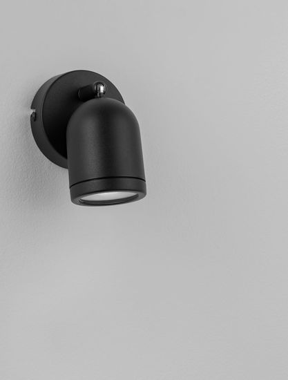 Nova Luce ORSON Deckenleuchte GU10 Schwarz 6,1x9,7x7,2cm dimmbar 9555813