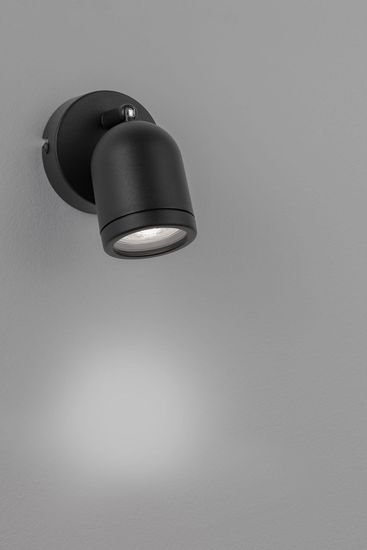 Nova Luce ORSON Deckenleuchte GU10 Schwarz 6,1x9,7x7,2cm dimmbar 9555813