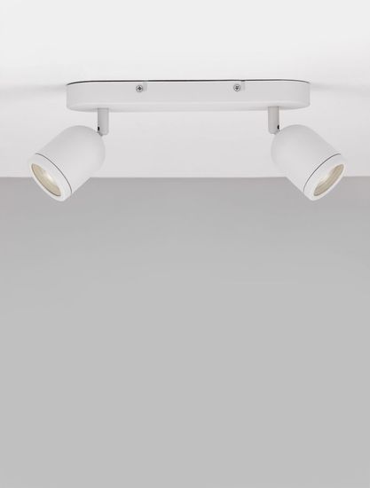 Nova Luce ORSON Deckenleuchte GU10 2-fach Weiß 28x8x9,7cm dimmbar 9555816