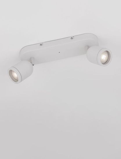 Nova Luce ORSON Deckenleuchte GU10 2-fach Weiß 28x8x9,7cm dimmbar 9555816