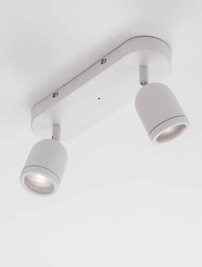 Nova Luce ORSON Deckenleuchte GU10 2-fach Weiß 28x8x9,7cm dimmbar 9555816