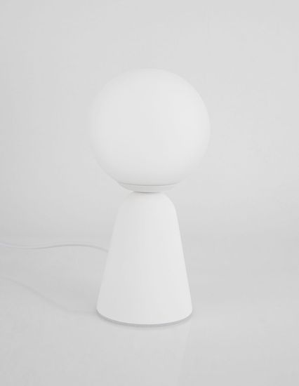 Nova Luce ZERO Tischleuchte G9 Weiß 20x10cm 9577011