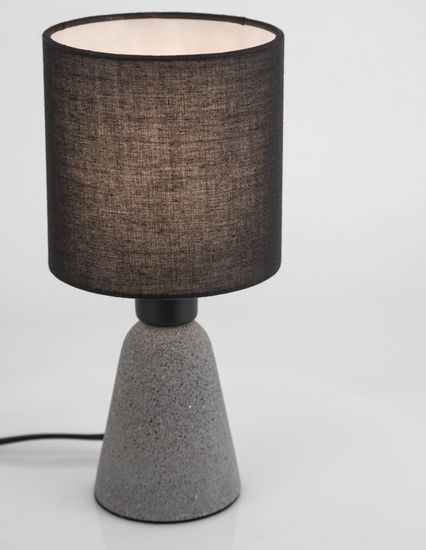 Nova Luce ZERO Tischleuchte E14 Grau 22,5x12cm 9577161