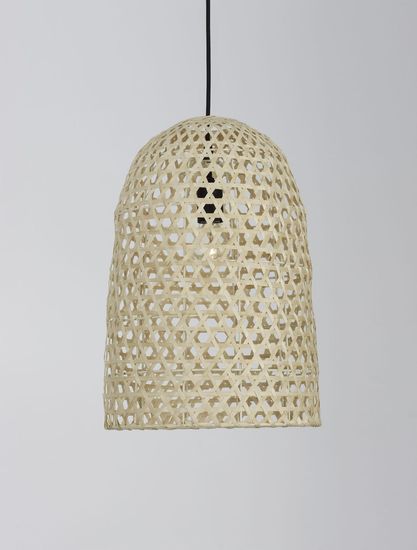 Nova Luce AURORA Pendelleuchte E27 Beige 190x30cm dimmbar 9586509