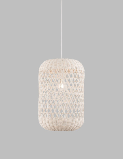 Nova Luce AURORA Pendelleuchte E27 Elfenbein 250x24,5cm dimmbar 9587162