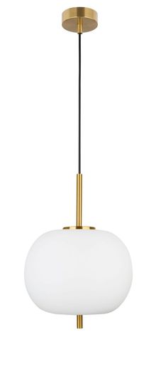 Nova Luce LATO Pendelleuchte E27 Gold 120x30cm dimmbar 9624061