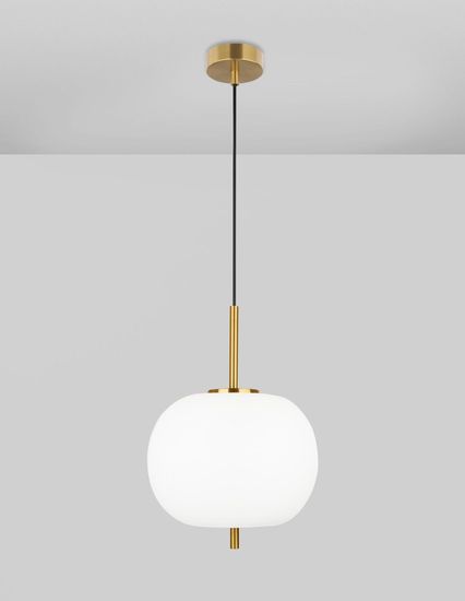 Nova Luce LATO Pendelleuchte E27 Gold 120x30cm dimmbar 9624061