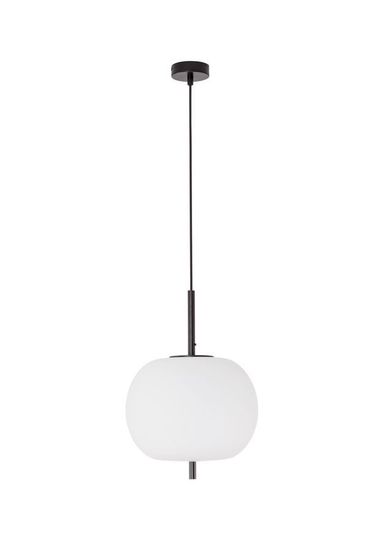 Nova Luce LATO Pendelleuchte E27 Schwarz 120x30cm dimmbar 9624071