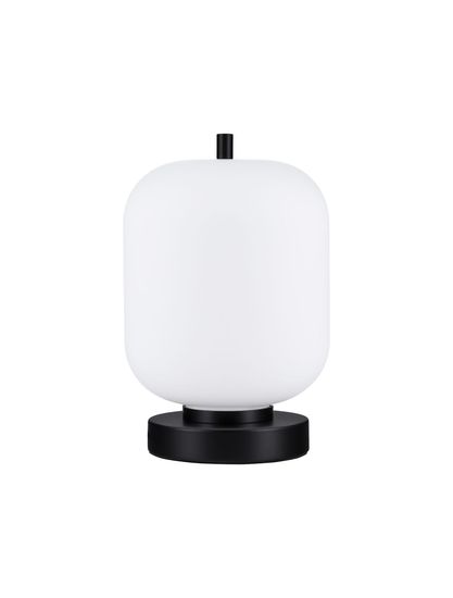 Nova Luce LATO Tischleuchte E14 Schwarz 25x16,5cm 9624087