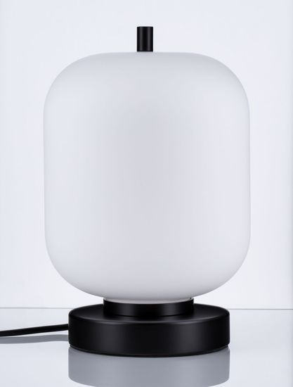 Nova Luce LATO Tischleuchte E14 Schwarz 25x16,5cm 9624087