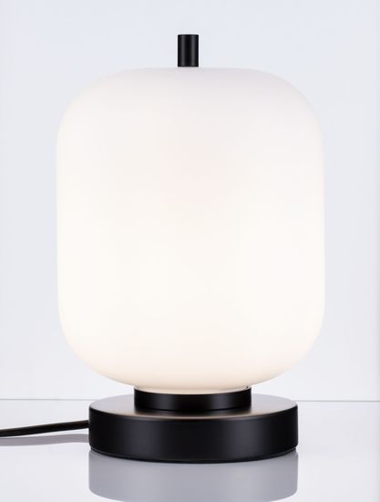 Nova Luce LATO Tischleuchte E14 Schwarz 25x16,5cm 9624087