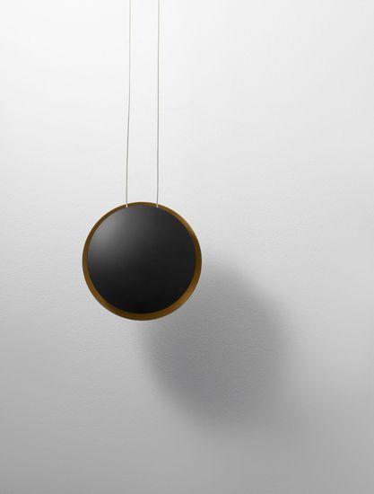 Nova Luce SHELL LED Pendelleuchte Schwarz 7W Warmweiss 120x20cm 9695248