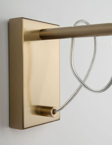 Nova Luce MOND Wandleuchte E14 Gold 18x27,5x40cm dimmbar 9738200