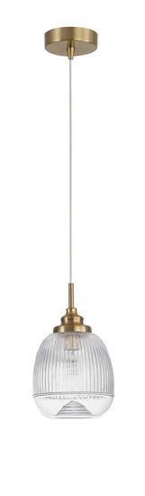 Nova Luce MOND Pendelleuchte E14 Gold 120x15cm dimmbar 9738210