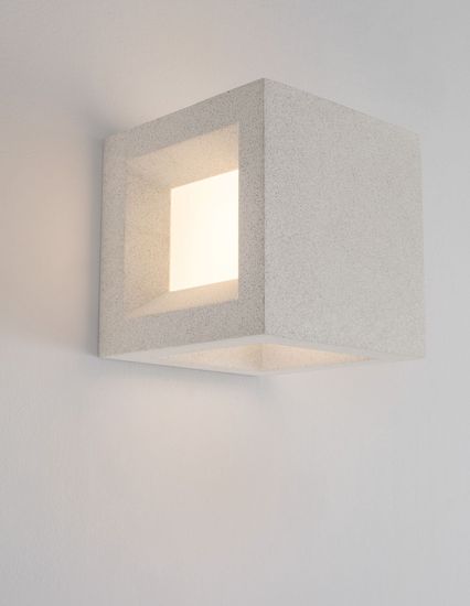 Nova Luce CASTRO Wandleuchte E27 Weiß 12W IP65 16x16x16cm dimmbar 9762162