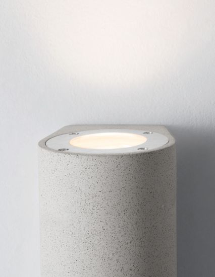 Nova Luce LIDO Wandleuchte GU10 Weiß 2x7W IP65 8,6x10x18cm dimmbar 9790521