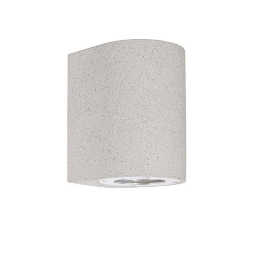 Nova Luce LIDO Wandleuchte GU10 Weiß 7W IP65 8,6x10x12cm dimmbar 9790531