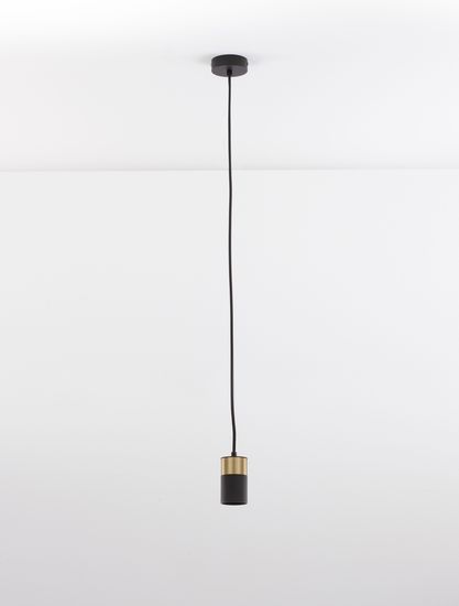 Nova Luce PONGO Pendelleuchte GU10 Schwarz 160x5,6cm dimmbar 9911524