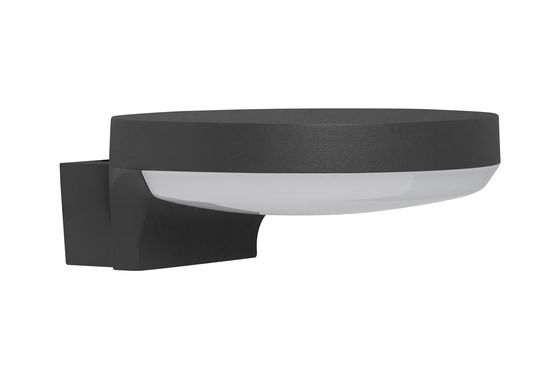 Nova Luce ENZI LED Wandleuchte Grau 15W IP54 Warmweiss 18x18x7cm 9936101